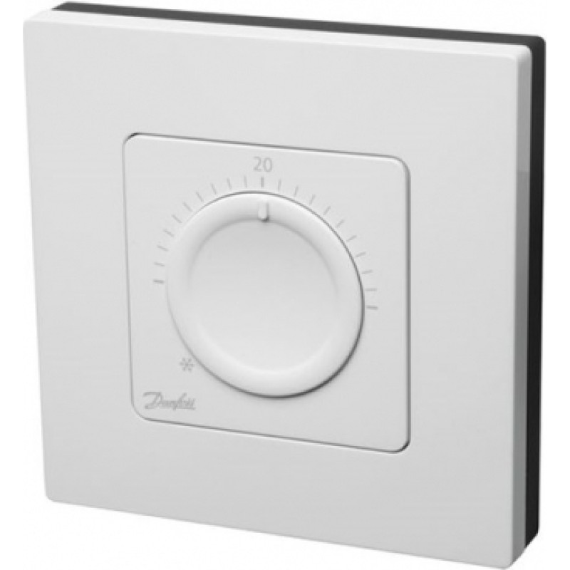 Danfoss Icon™ telpas termostats ar skalu, virsapmetuma 230V