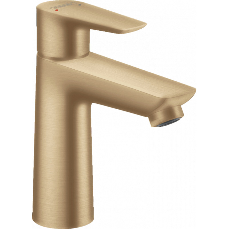 Hansgrohe izlietnes maisītājs Talis E 110, ar pop-up, brushed bronze