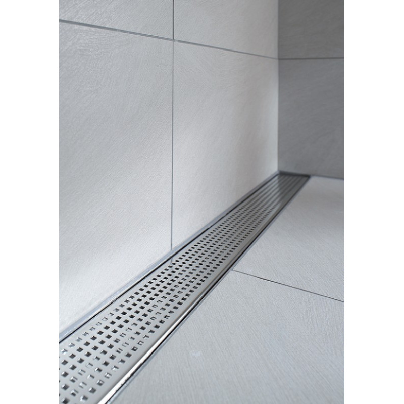 ACO ShowerDrain C Square, Dušas kanāla reste, 1185x70mm