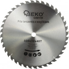 Geko Zāģripa TCT, kokam, 500x32x40T, G00170 GEKO