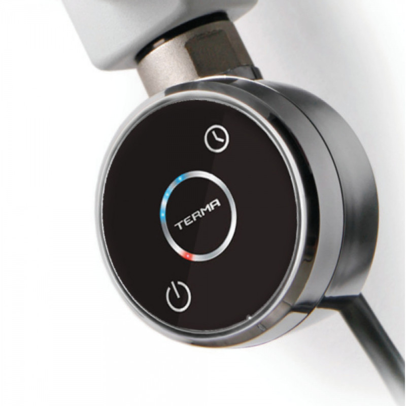 Terma Technologie regulējams sildelements DRY 200W ar taimeri 2h, hromēts