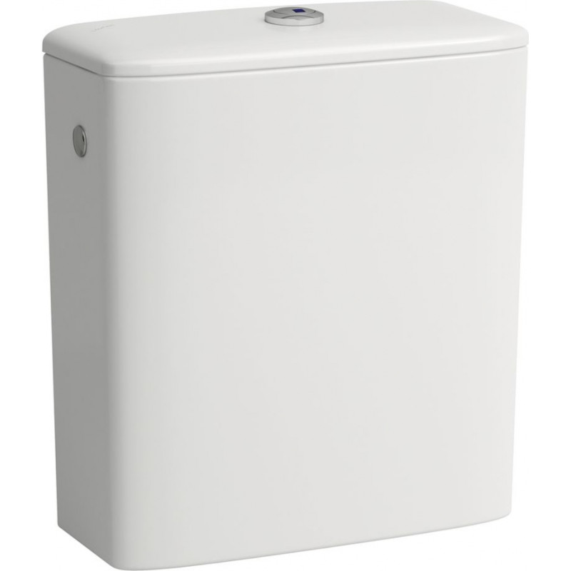 Laufen skalojamā kaste Palace, pievads no apakšas, bez kondensāta izolācijas cisternas, balta