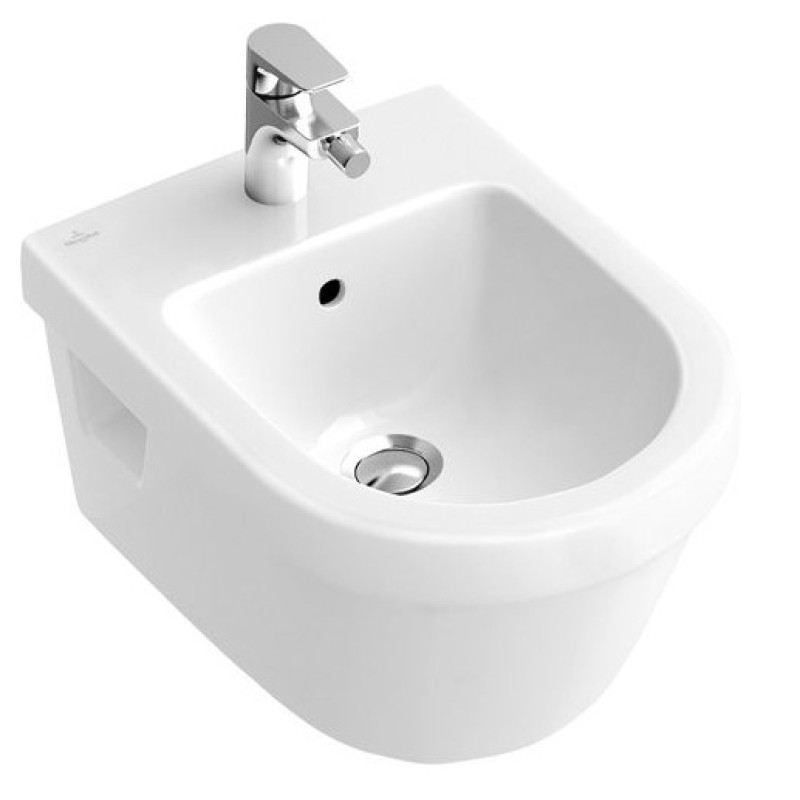Villeroy & Boch bidē Architectura Design, stiprināms pie sienas, 370x530 mm, balts