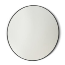 Vanita & Casa spogulis ar apgaismojumu Argo Round Black, d=800 mm, black