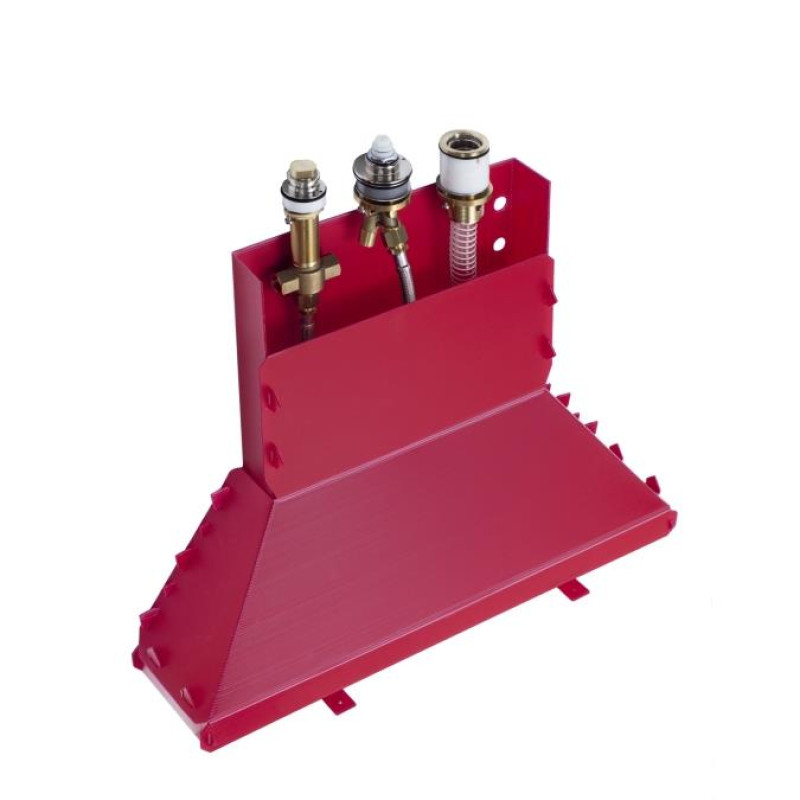 Hansgrohe montāžas komplekts 3 caurumu vannas maisītājam no virsmas