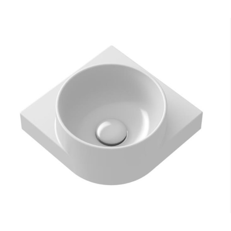 Ravak izlietne Yard, 280x280 mm, balta keramika