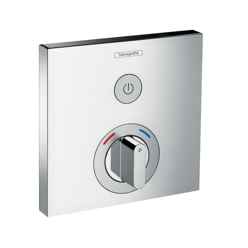 Hansgrohe iebūvējamā maisītāja ShowerSelect virsapmetuma daļa, ar 1 izeju, hroms