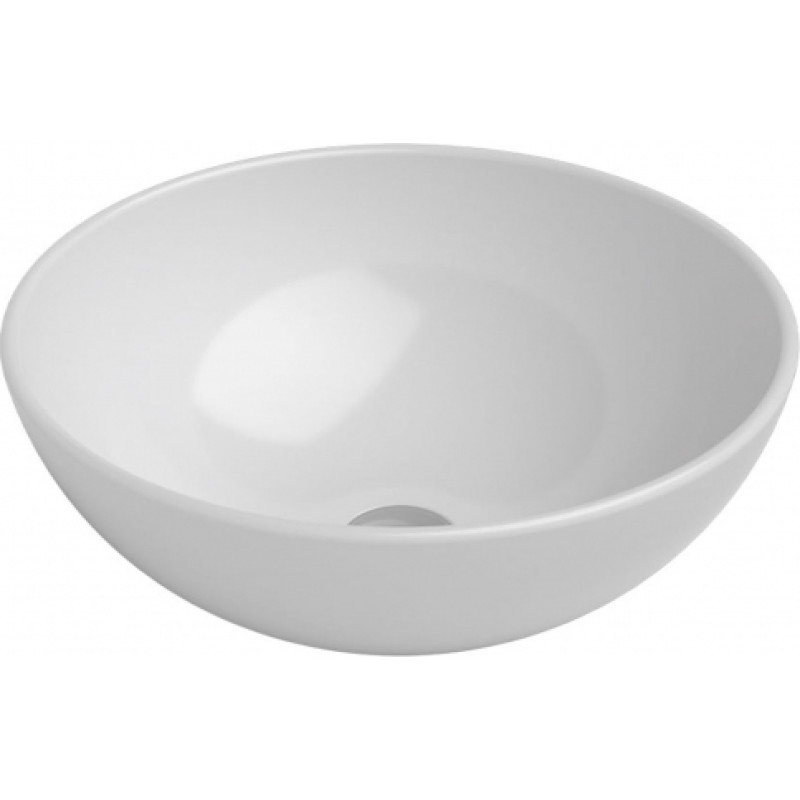 Inda izlietne Eos, d=400 mm, balta keramika