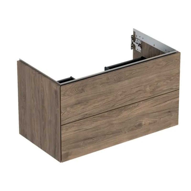 Geberit izlietnes skapītis One, 900x470 mm, h=504 mm, 2A, walnut hickory