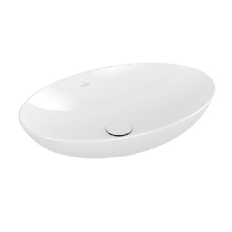 Villeroy & Boch izlietne Loop & Friends, 620x420 mm, uz virsmas, balta TitanCeram