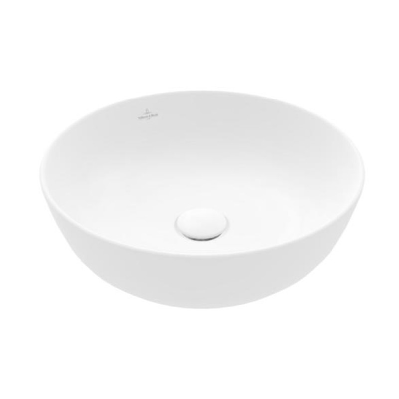 Villeroy & Boch izlietne Artis, d=430 mm, uz virsmas, stone white CP