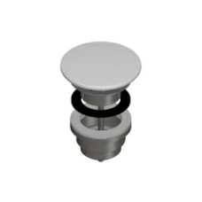 Laufen izplūde ar keramisko vāciņu, bez pārplūdes, hroms/balts