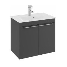 IFO izlietnes un skapīša komplekts Sense SDSSMP Compact, 600x366 mm, h=535 mm, 2D, pelēks