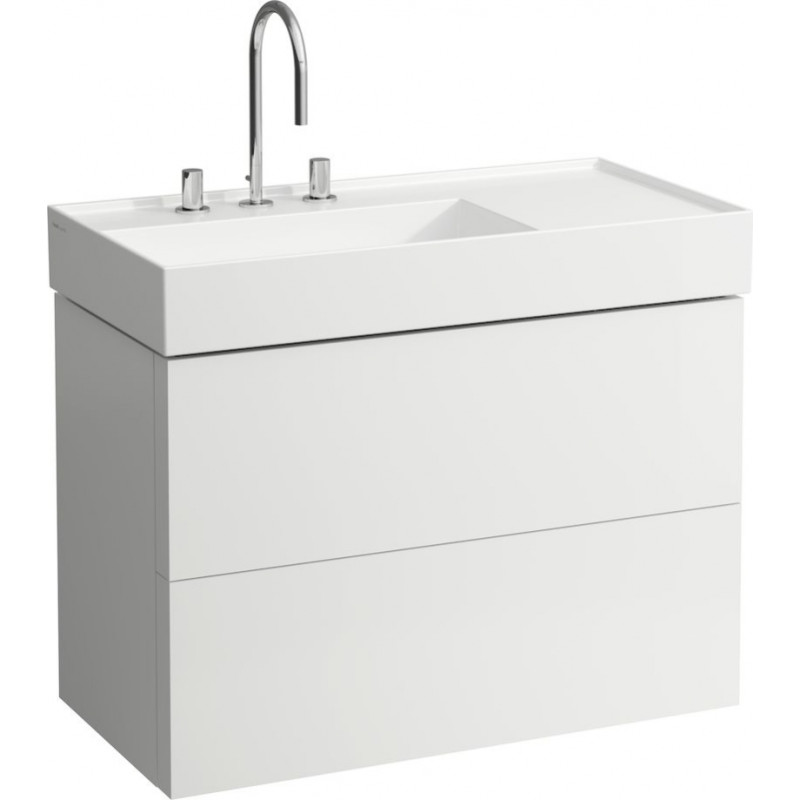 Laufen izlietnes skapītis Kartell, 880x450 mm, h=600 mm, 2A, balts