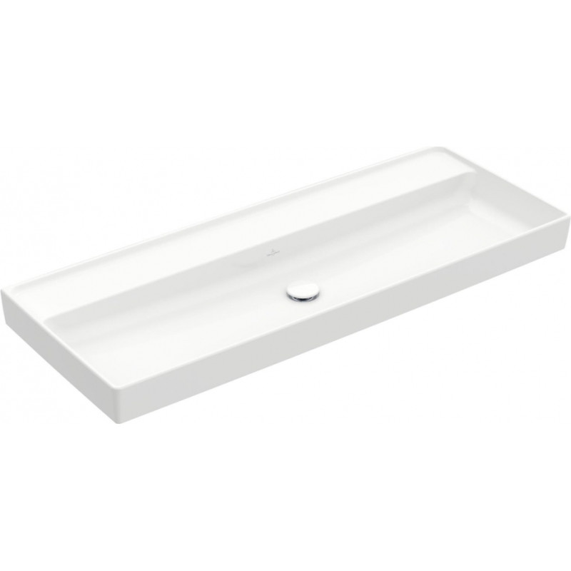 Villeroy & Boch izlietne Collaro, 1200x470 mm, bez maisītāja cauruma, bez pārplūdes, balta TitanCeram CP