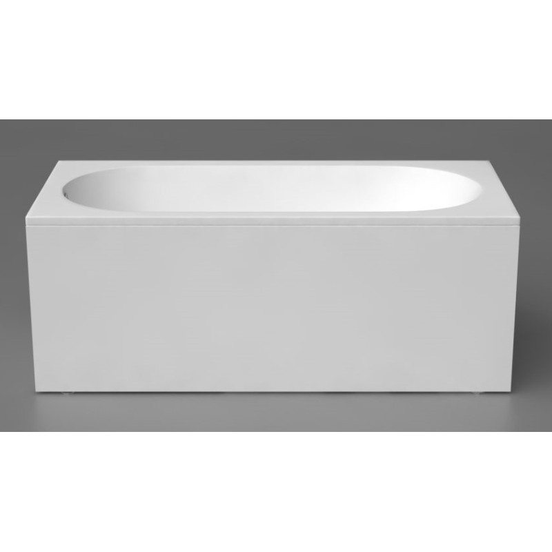 Vispool vanna Libero, 1695x795 mm, bez paneļa, ar sifonu, balta akmens masas