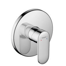 Hansgrohe iebūvējamā dušas maisītāja Vernis Blend virsapmetuma daļa, hroms