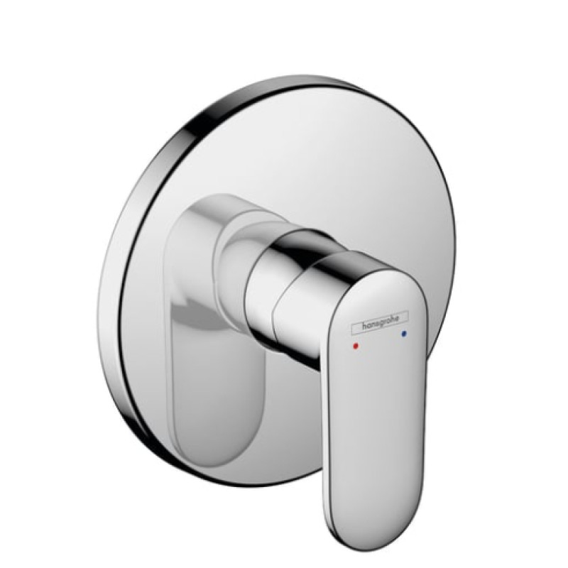 Hansgrohe iebūvējamā dušas maisītāja Vernis Blend virsapmetuma daļa, hroms