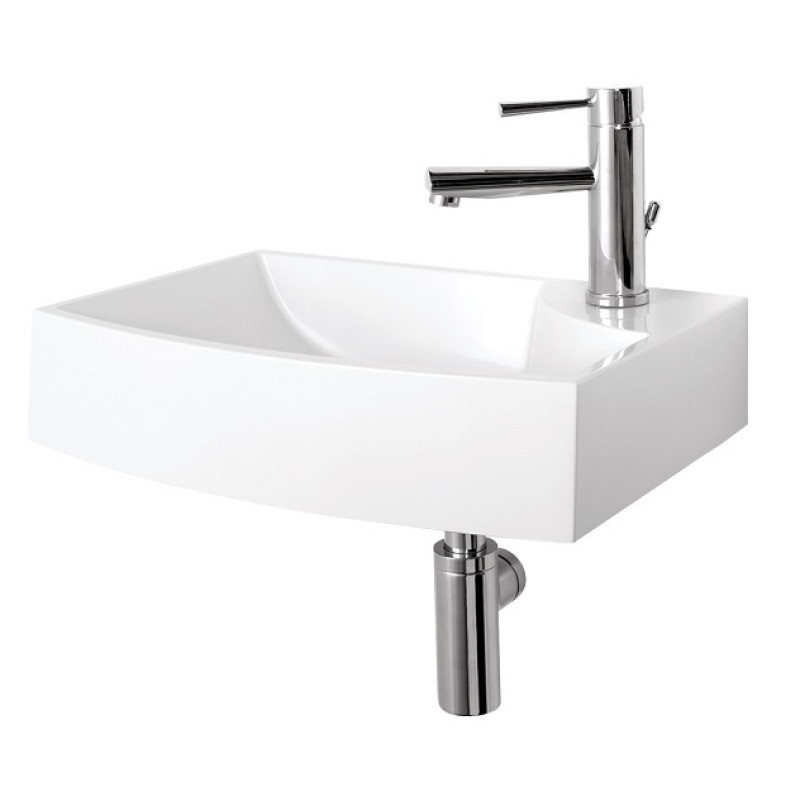 PAA izlietne Mini Step, 470x310 mm, balta