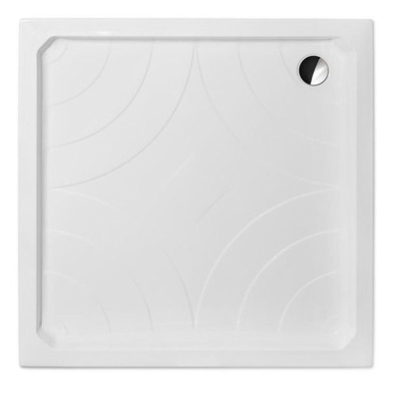 Roth dušas paliktnis Cola P, 900x900 mm, h=170 mm, balts akrila