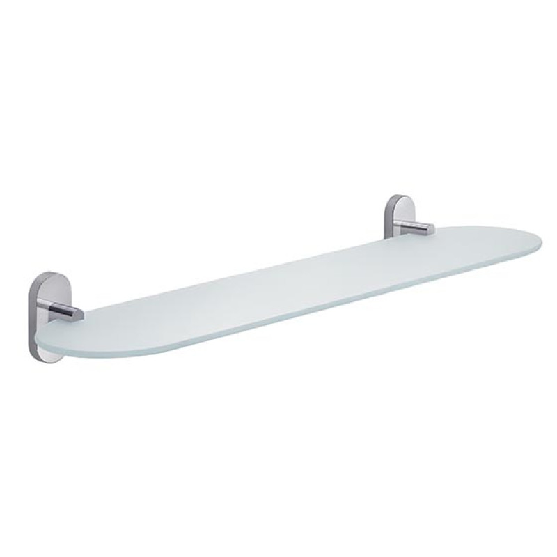 Gedy plaukts Febo, 600 mm, stikls/ hroms