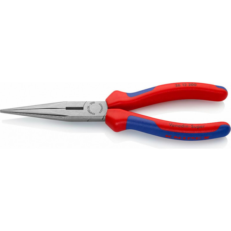Knipex Plakanknaibles ar smailiem galiem 200 mm, Knipex