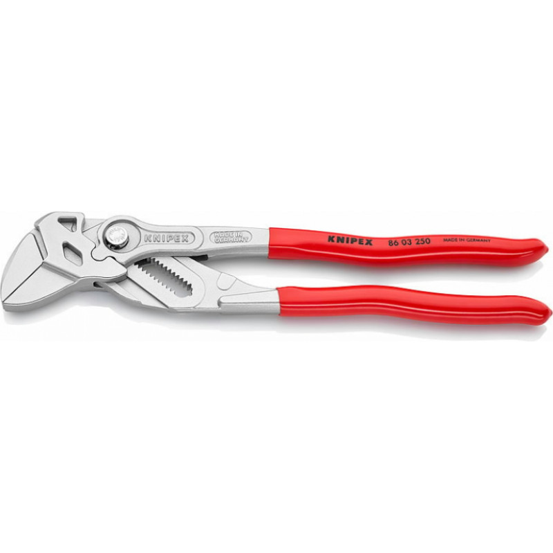Knipex Uzgriežņu stangas (gludas) 250mm, HEX 46mm, Knipex