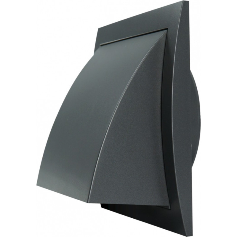 Europlast reste plastmasas, 148x153mm, Ø100mm, arēja, ar pretvārstu, antracīts