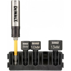 Dewalt Komplekts Spicais Uzgaļu turētājs + (8,10,13mm muciņas) (4gab)