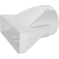 Europlast pāreja uz apaļo plastmasas, 220x90mm, Ø150mm