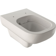 Geberit Piekaramais WC Smyle taisnstūrveida, skalošana, Rimfree, 35x54 - gab.