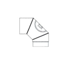 Sur Seibel+Reitz Gmbh+Co Kg Dūmvada līkums 90' 200 - gab.