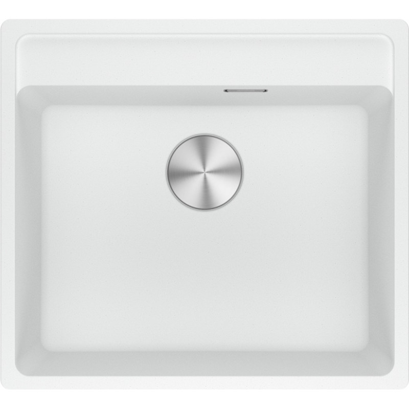 Franke MRG 610-52 A fragranīta izlietne ar PushKnob vadības ventīli 3 1/2'', 560x510mm, balta - gab.