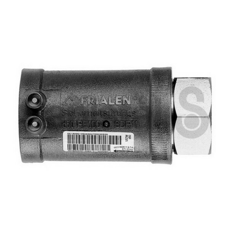 Glynwed EM pāreja PE-HD misiņš 63x11/2