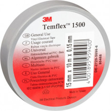 3M Temflex izolācijas lente 19mm pelēka 19mmx20mx0,15mm - gab.