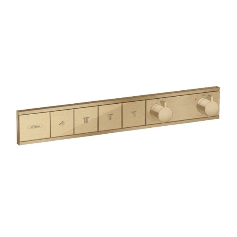 Hansgrohe RainSelect dušas termostats, 4 funkcijas, bronza - gab.