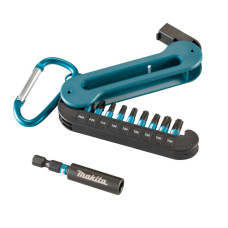 Makita Accessories 10 daļu skrūvēšanas uzgaļu komplekts MAKITA Impact Black Torsion E-15811