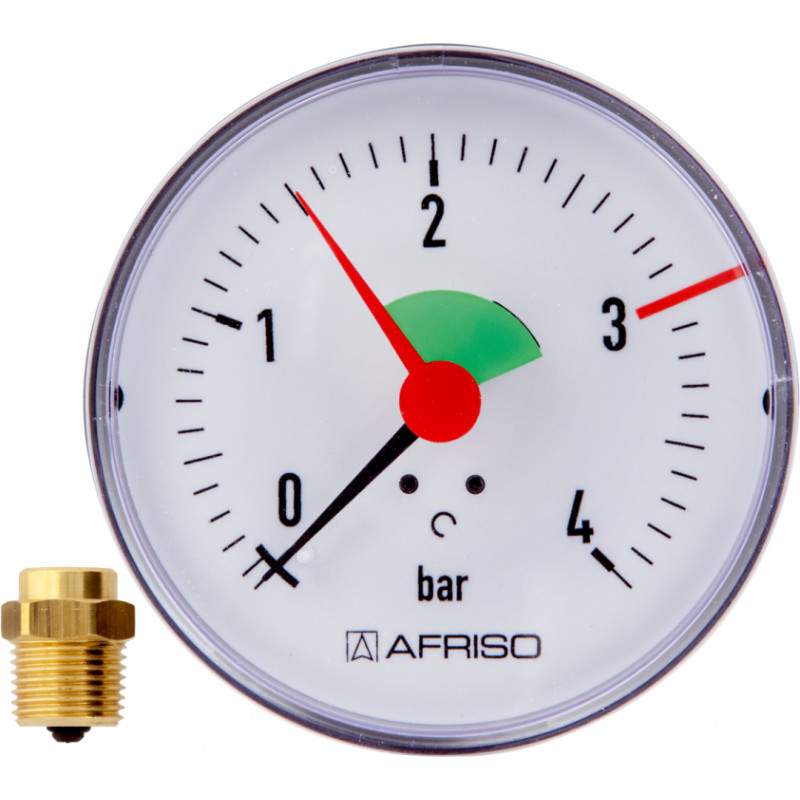 Afriso manometrs 1/4