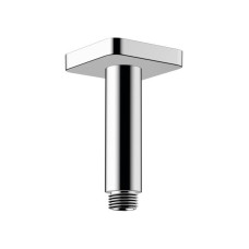 Hansgrohe dušas galvas izvads Vernis Shape, h=100 mm, no griestiem, hroms
