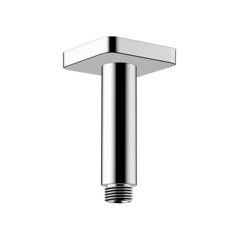 Hansgrohe dušas galvas izvads Vernis Shape, h=100 mm, no griestiem, hroms