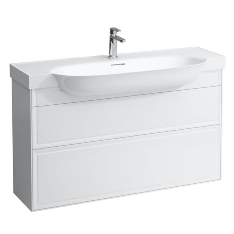 Laufen izlietnes skapītis The New Classic, 1180x320 mm, h=670 mm, 2A, spīdīgi balts