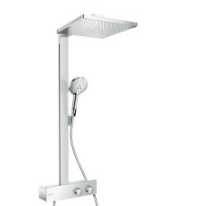 Hansgrohe dušas sistēma ar termostatu Raindance Select E 300 1jet/Raindance Select S 120 3jet, hroms