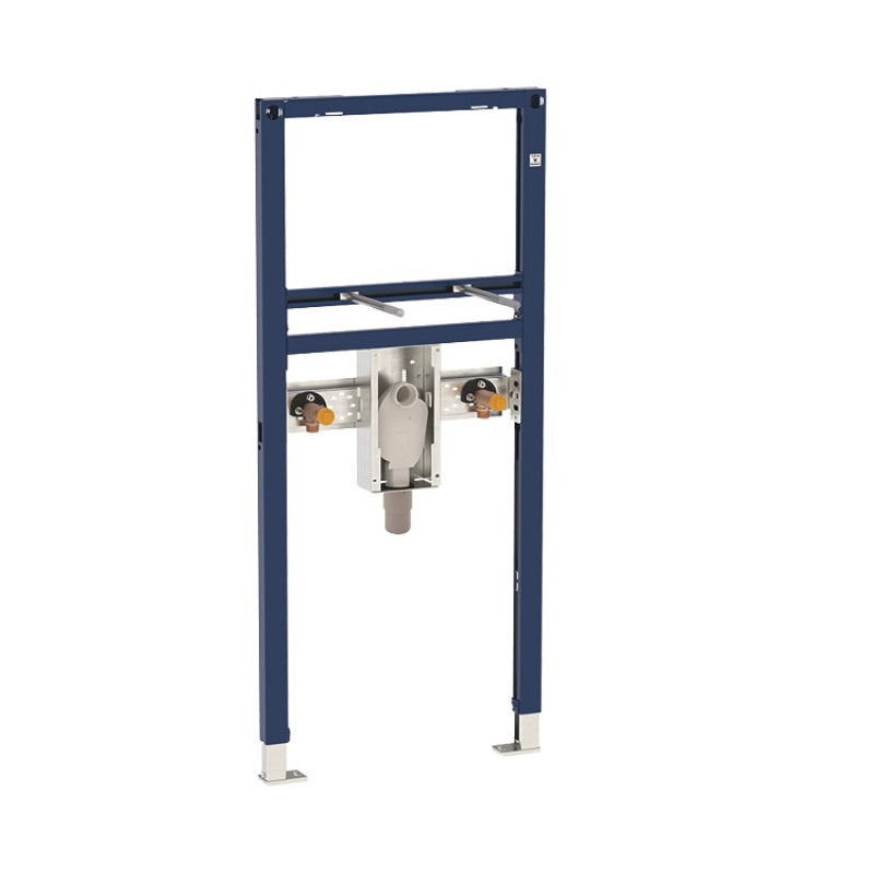 Geberit iebūvējamais rāmis izlietnei Duofix, 500x70 mm, h=1120 mm, iebūvēts sifons