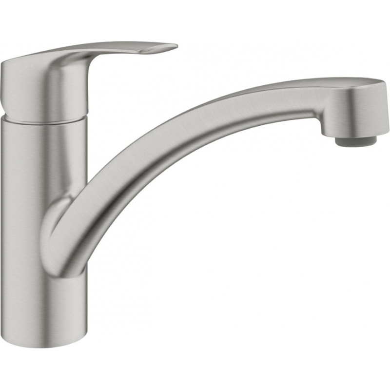 Grohe Eurosmart Virtuves izlietnes maisītājs, 1/2 collas, supersteel