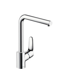 Hansgrohe virtuves izlietnes maisītājs Focus M41 280 1jet, stainless steel optic