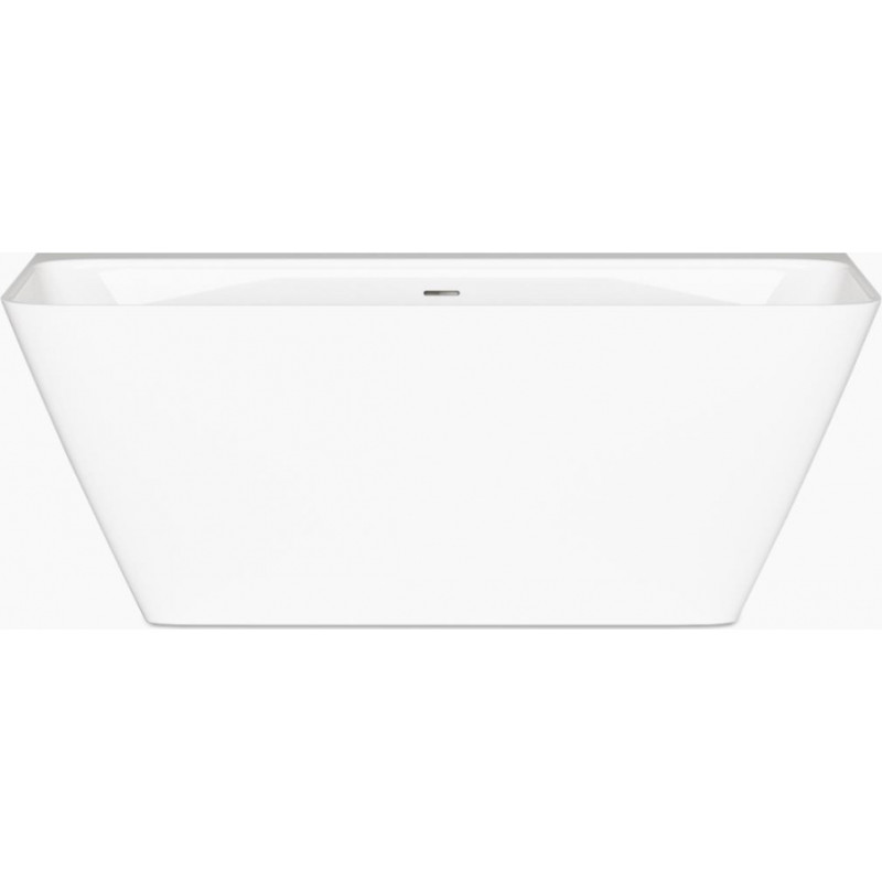 PAA vanna Quadro Wall, 1600x750 mm, balta akmens masas