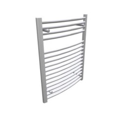 Zehnder dvieļu žāvētājs Aura Bow, 1217x494 mm, izliekts, balts ##