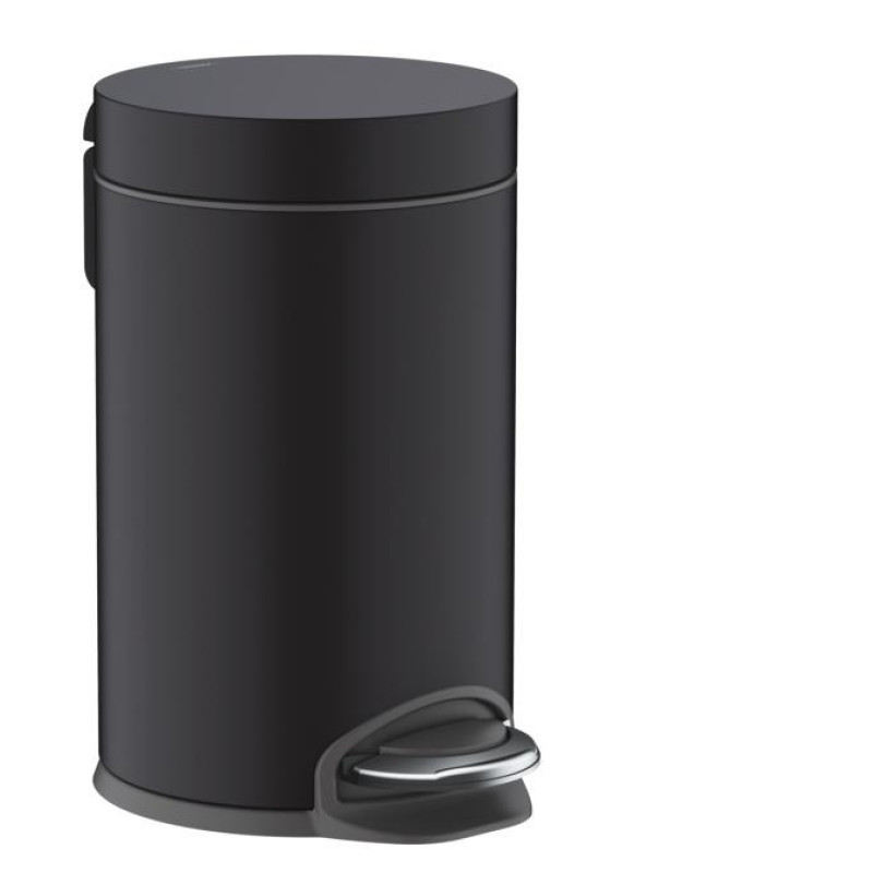 Hansgrohe atkrituma tvertne ar pedāli AddStoris, 3l, matēta melna