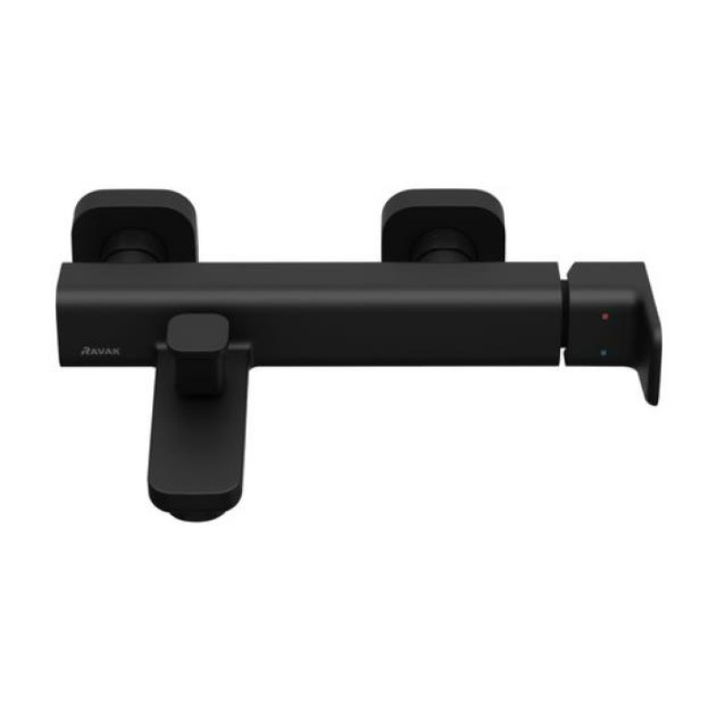 Ravak vannas maisītājs 10° Free Black, TD F 022.20/150, melns