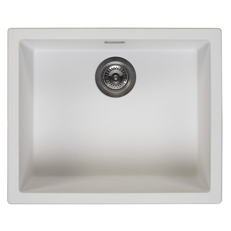 Reginox virtuves izlietne Amsterdam 50, viena bļoda, 560x460 mm, pure white